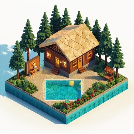 [Style/XL] Isometric Tile Map✨