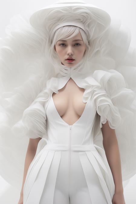 white issey miyake 三宅一生白