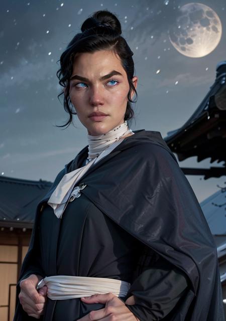 Mizu - Blue Eye Samurai - Character by YeiyeiArt