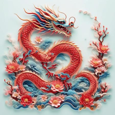 【happy new year】chinese dragon