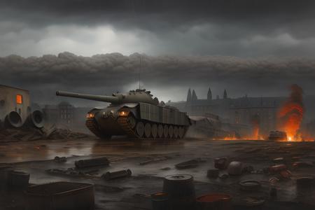Military Tanks - Battle Cars - HyperRealistic LoRA