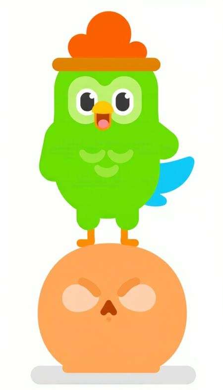 Duolingo Stylized Cartoons FLUX