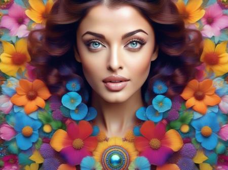 Aishwarya Rai  - Miss World and Indian Actress (SDXL)