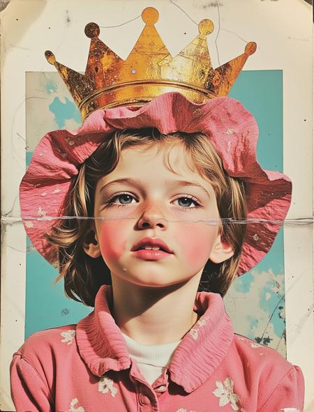 Retro Collage Art