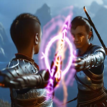 ATREUS and KRATOS God Of War版本SDXL (ID: 915895)