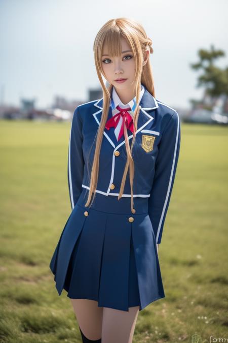 刀剑神域 结城明日奈 校服 yuuki asuna school uniform