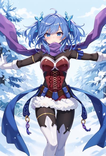 Yu-Gi-Oh! - Dance Princess of the Ice Barrier (氷結界の舞姫) PonyXL
