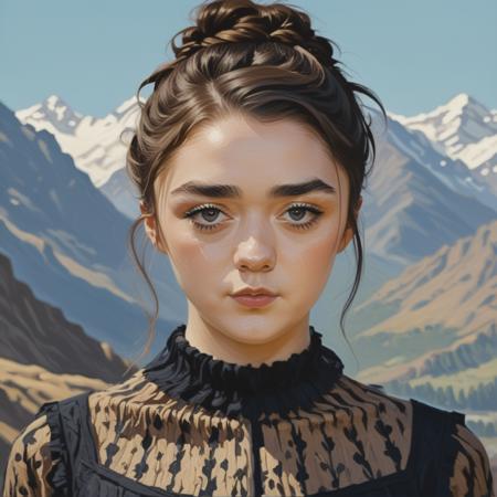 Maisie Williams (Flux D - SDXL)
