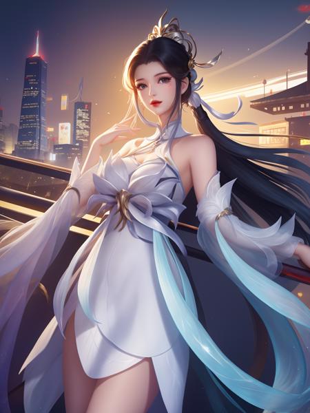 王者荣耀_大乔_白鹤梁神女_Honor of kings_Da Qiao