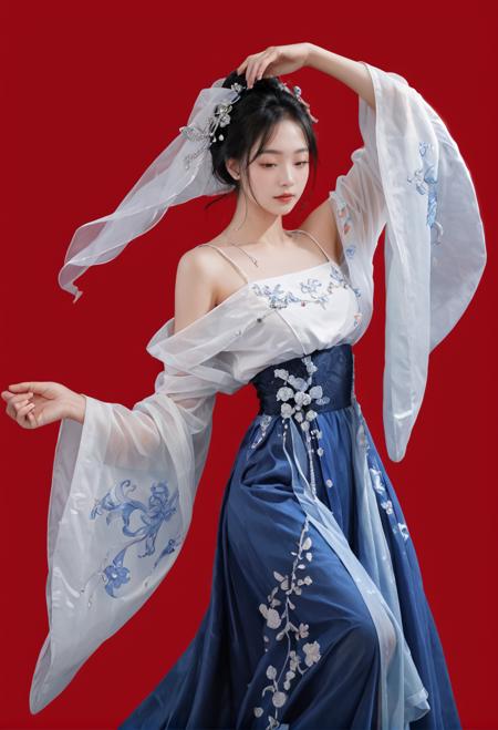 0759 Yingluo blue Hanfu