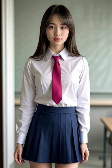 School Dress Collection By Stable Yogi版本White Blue (ID: 291486)