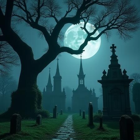 Haunted Streets of Highgate: A Gothic Cemetery Lora