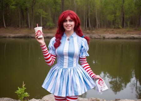 Smug Wendy (the Wendy's Mascot)