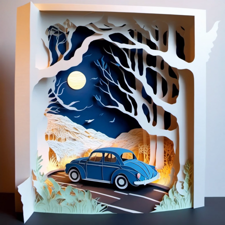 Papercut SDXL