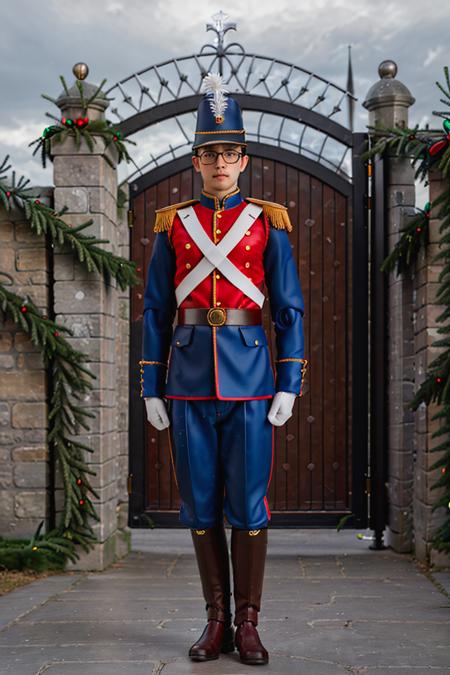 Christmas toy soldier costume