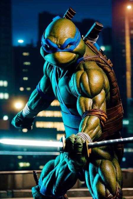 90s TMNT Leonardo - Realistic