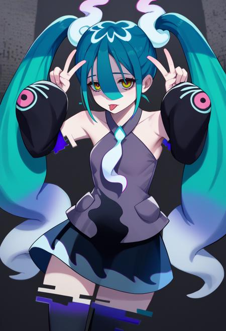 [PonyV6 XL] Ghost Miku | Project Voltage