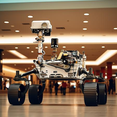 Curiosity Mars Rover - SDXL
