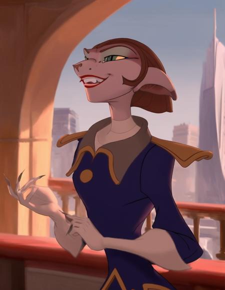 Captain Amelia - Treasure Planet