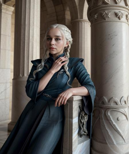Emilia Clarke as Daenerys Targaryen - LORA  - FLUX and PONY ?
