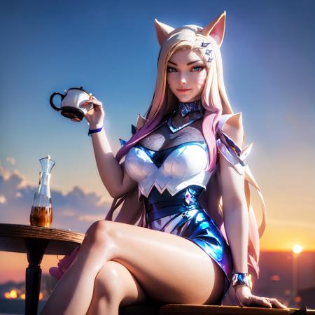 KDA Ahri from League of Legends 4 Outfits | Pony / 1 Outfit SD1.5