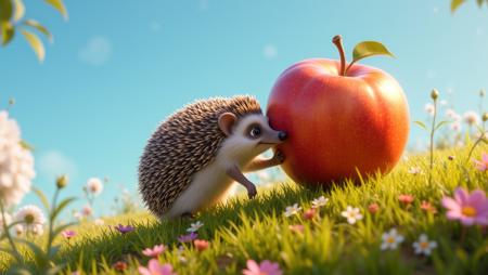 Cute 3d Cartoon Flux