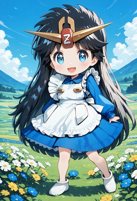 ゼータちゃん ponyDiffusion版 (ダブルゼータくんここにあり) / Zeta-chan (Double Zeta-kun is here)版本v3.0 (ID: 671057)
