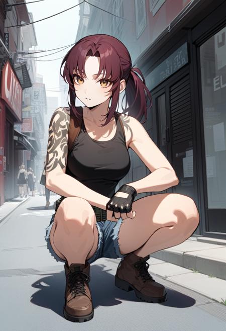 [Animagine XL V3] Revy | Black Lagoon