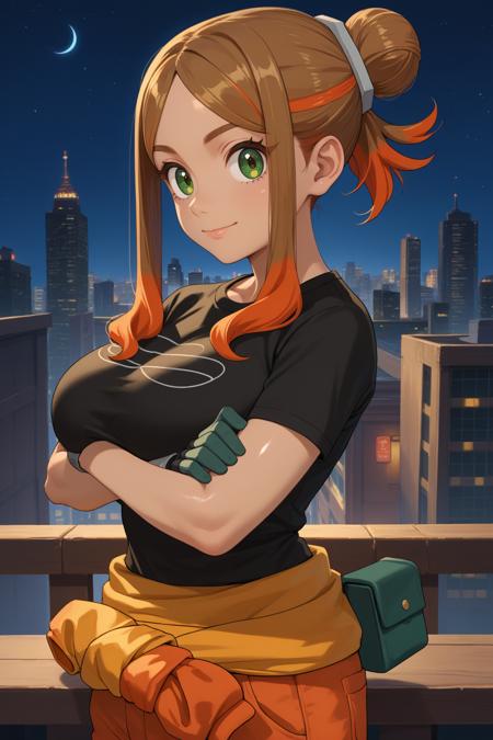 Orla/オリオ (Pokemon Horizons) SDXL LoRA [Pony Diffusion]