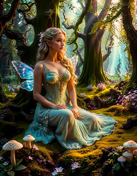 enchanted forest background