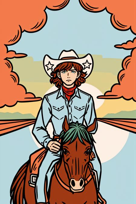 Western Illustration Vector Style LoRA版本offset (ID: 36782)