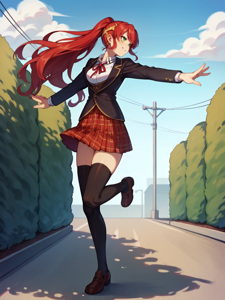 Pyrrha Nikos (RWBY) - 4 Outfits