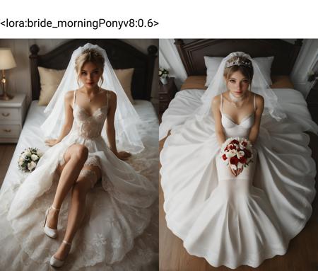 Bride Morning outfit/boudoir/realistic