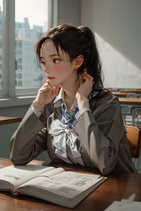 Korean Ponytail LoRA
