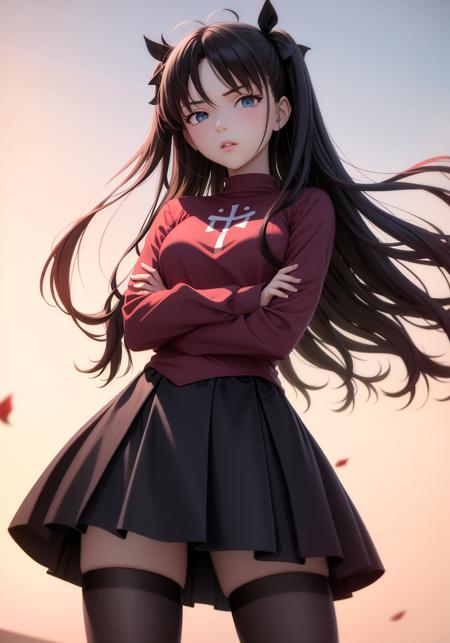 tohsaka rin (fate) 远坂凛 fgo版本v1.0 (ID: 13941)