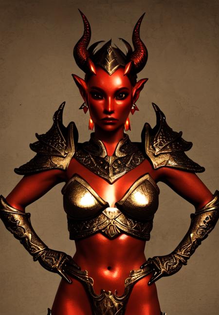 Dremora - Skyrim (Character Style)