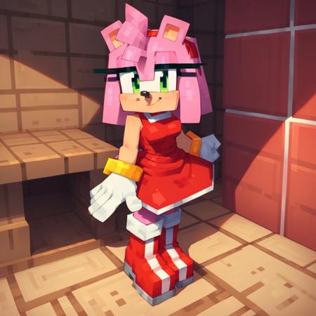 Amy rose [Minecraft version]