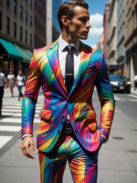 Colorful Expressionistic Pattern FLUX & SDXL