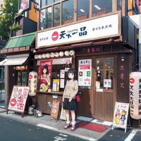 鶏ガラベースのこってりが有名なラーメン店 / tenkaippin SD15