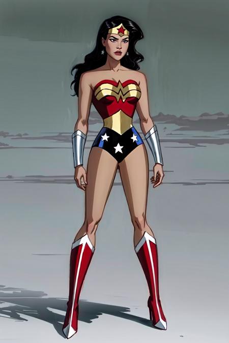 Wonder woman from Justice league animated series (LyCORIS)