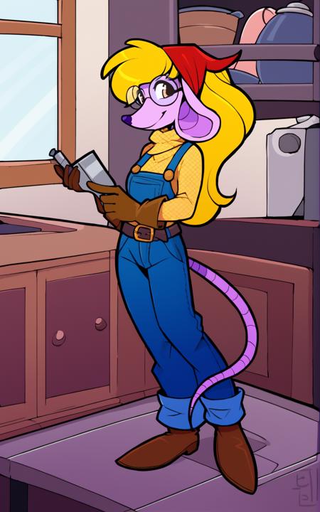 Penelope - Sly Cooper [SD1.5 & PonyXL]