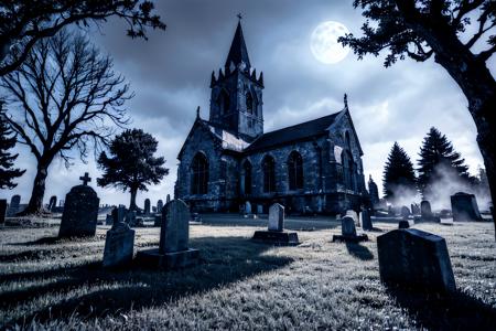 Edob Church Cemetery Creepy Night版本v1.0 (ID: 136121)