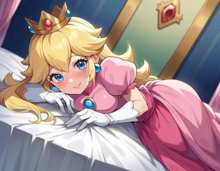 Princess Peach (ピーチ姫) - Super Mario Bros - COMMISSION