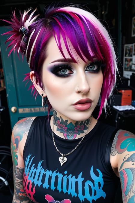 Pink Emo XL