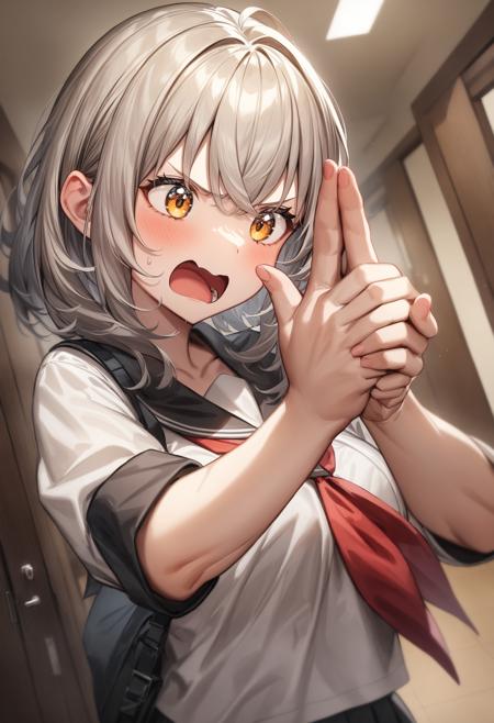 dual finger gun / 両手指鉄砲