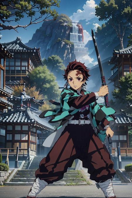 Demon Slayer/鬼灭之刃/鬼灭の刃 (炭治郎/かまど たんじろう/Kamado Tanjirou)版本Kamado Tanjirouv1.0 (ID: 413606)