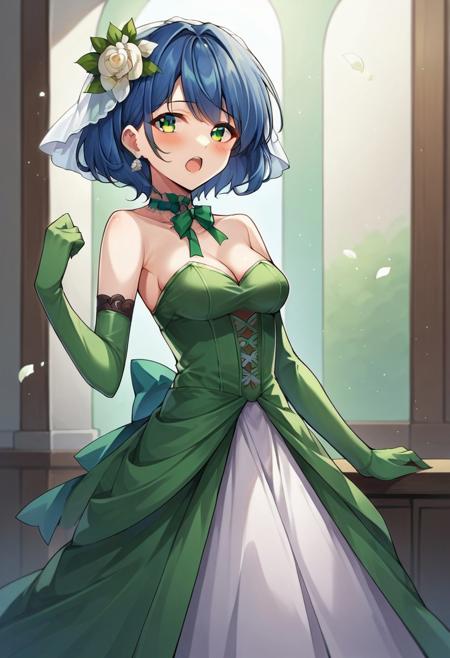 Bridal Dress [Pony]版本Green Dress (ID: 792179)