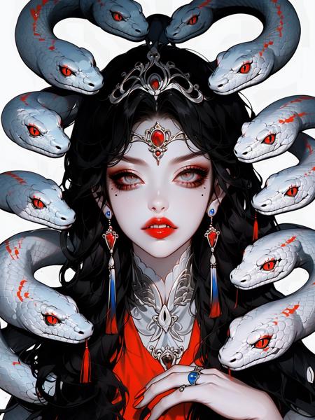 HEZI_ Happy Year of the Snake (Year of the Snake illustration)