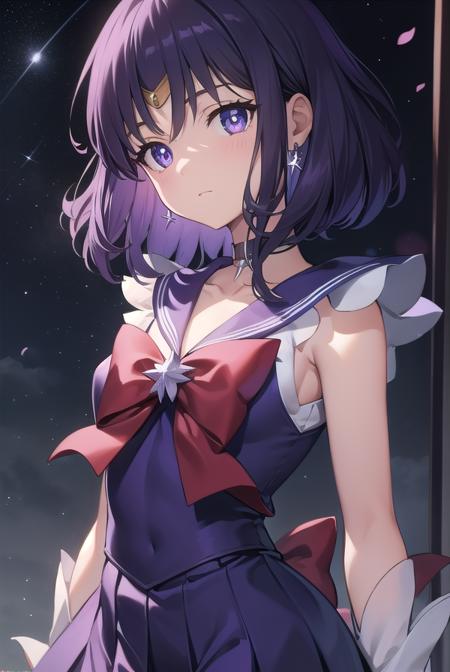 Hotaru Tomoe (土萠 ほたる) / Sailor Saturn (セーラーサターン) - Sailor Moon (美少女戦士セーラームーン)