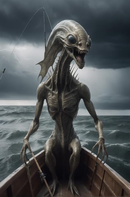 SDXL Alien Daiton